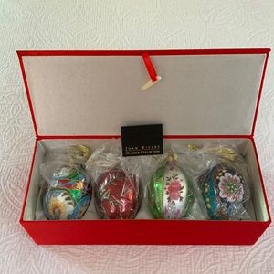 Joan Rivers Russian Inspired Egg Ornaments Collection 2009.